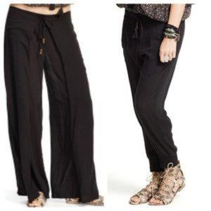Ralph Lauren Demin & Supply Gauzy Navy Boho Pants